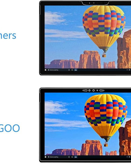 Megoo [2 pack Screen Protector for Surface Pro 7 Plus/Surface Pro 7, Ultra Clear/High Response/Tempered Glass, Compatible for Microsoft Surface Pro 7 12.3 Inch (2019 Release)