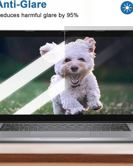 IPROKKO Laptop Privacy Screen 17.3 Inch for HP Dell Acer Asus Lenovo Thinkpad Envy Xps, 16:9 Aspect Removable 17.3in Anti Blue Light Glare Privacy Filter, Anti Spy Computer Monitor Security Protector