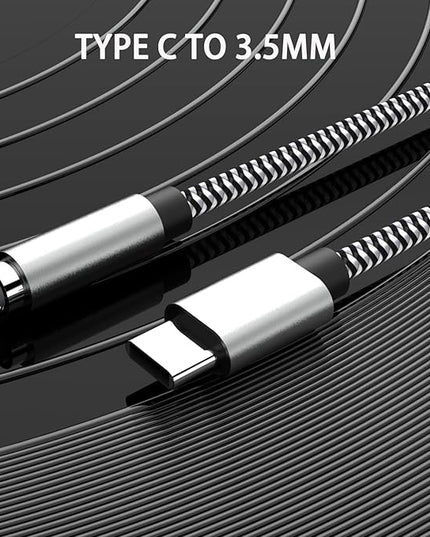 USB Type C to 3.5mm 4pack Female Headphone Jack Adapter: Type C to Aux Audio Cable Cord Compatible with Samsung Galaxy S22+ S21 Ultra S20 S10 S9 Note 20 10, Google Pixel 6 Pro/5/4/3/2