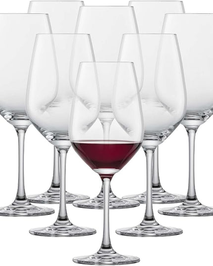 SCHOTT ZWIESEL Forté Burgundy Glass (Set of 8), Red Wine Glasses for Burgundy, Dishwasher-Safe Machine-Made Tritan Crystal Glasses, Made in Germany (13.5 Ounce)