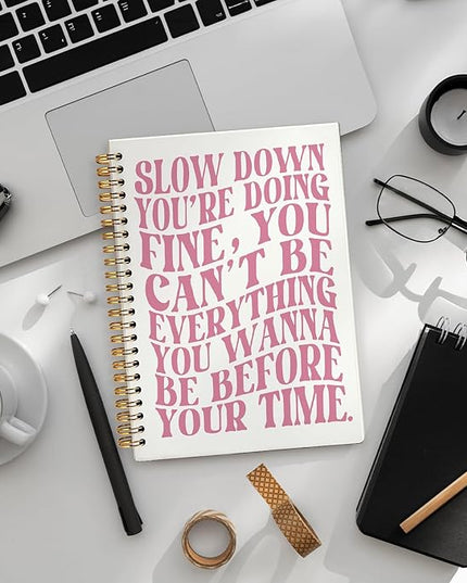 Inspirational Notebooks for Women, Daily Affirmation Journal, Positive Affirmation Gifts, Daily Affirmations, Encouragement Gifts for Women, Hardcover Spiral Notebook Journal 5.5x8.3 Inch