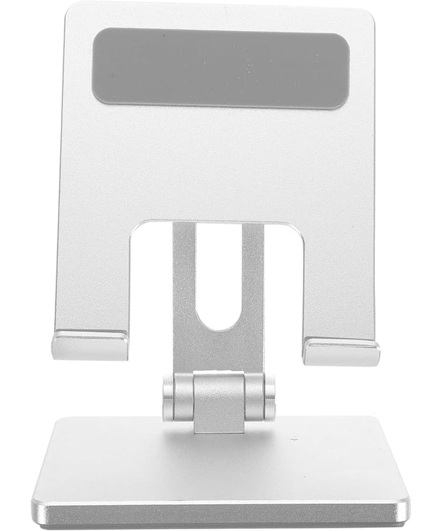 MERRYHAPY Foldable Aluminum Alloy Tablet Stand Desktop Holder Adjustable Multi-Angle Solid Tablet Desk Mount Compatible with Ipad and for Home and Office Use