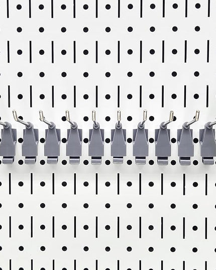 4-inch Wire Hook Model 113 | Compatible with Wall Control | for Tool Wall Organization of Combination Wrenches, Adjustable Wrenches, Hammers, Paint Brushes, Merchandise, and More | 10-Pack