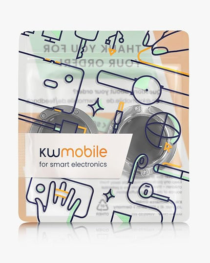 kwmobile Purse Hanger for Table (Set of 2) - Purse Hook for Table - Folding Handbag Hanger - Portable Bag Holder