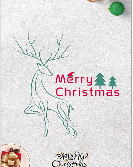 DUGUTUL Thick Christmas Stationery Paper, Holiday Letters, Printer Paper, 48 Sheets, 8.5 x 11 Inch (J-1)