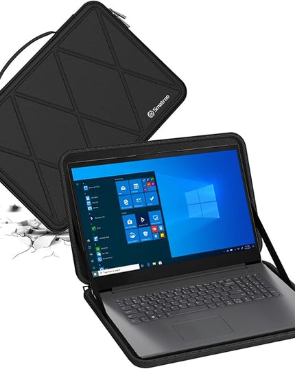 Smatree Hard EVA Protective Sleeve Case Compatible for 17 inch Lenovo V17 Gen2, IdeaPad 3 Gen 7, IdeaPad 3i Gen 6, Slim and Anti-Shock Notebook Bag (X8322)