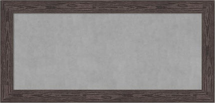 Amanti Art Black Framed Magnetic Board 26x54 Oversize Vision Board for use with Magnets, 100% Metal Sheet to Display Items as Office Decor or for Home Organization in mudroom, Kitchen or Kids Room