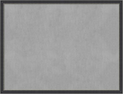 Amanti Art Black Framed Magnetic Board 19x25 Medium Vision Board for use with Magnets, 100% Metal Sheet to Display Items as Office Decor or for Home Organization in mudroom, Kitchen or Kids Room