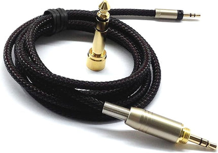 NewFantasia Replacement Audio Upgrade Cable Compatible with Sennheiser Momentum, Momentum 2.0, HD1 Over-Ear On-Ear Headphones 1.5meters/4.9feet