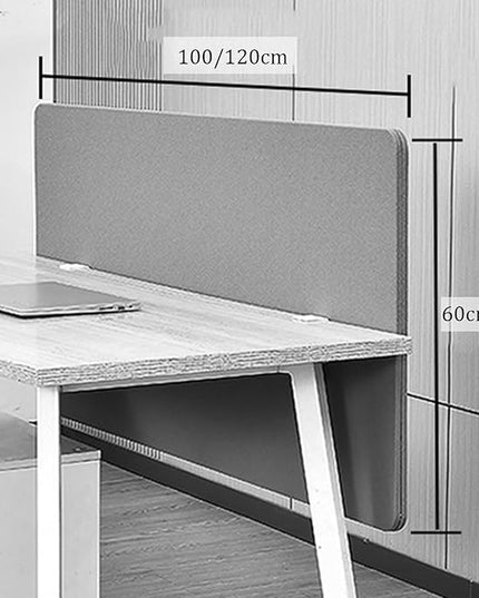 Acoustic Desk Divider Panel, Soundproof Partition for Enhanced Privacy & Focus, Office Separator, Noise Reduction Workspace Solution
