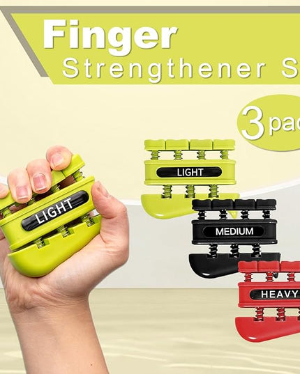 DICYWUDI Grip Strength Trainer, Finger Strength Trainer for Grip Strength Training for Fingers, Wrists, and Hands for Home, Office, Gym, Climbing, Athletes, Musicians, and Therapy