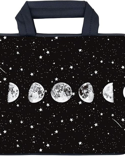 AMARY Laptop Sleeves 11.6" 12" Laptop Handle Bag Neoprene Notebook Carrying Pouch Chromebook Sleeves case Ultrabook Case Tablet Cover Fit Apple MacBook Air HP DELL Lenovo Asus for Men Women (Moon)