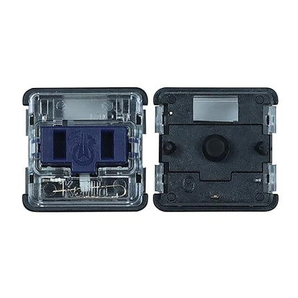 Kailh PG1350 Choc V1 Mechanical Keyboard Switch kailh Low Profile switches for Mechanical Gaming Keyboard, 5-Pin Switches (Navy Blue-35PCS)