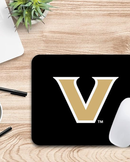 Mouse Pad, Fabric, Vanderbilt University Standard/Mascot Repeat
