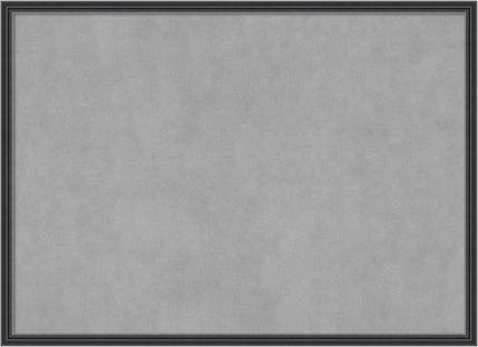 Amanti Art Black Framed Magnetic Board 21x29 Medium Vision Board for use with Magnets, 100% Metal Sheet to Display Items as Office Decor or for Home Organization in mudroom, Kitchen or Kids Room