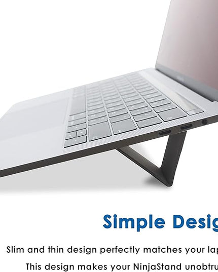 NinjaStand - Super Light/Thin/Portable Laptop Stand for 13" ~ 16" Laptops