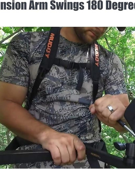 Muddy Basic Trail Camera Arm with Pan Head for Precision Game Cam Positioning
