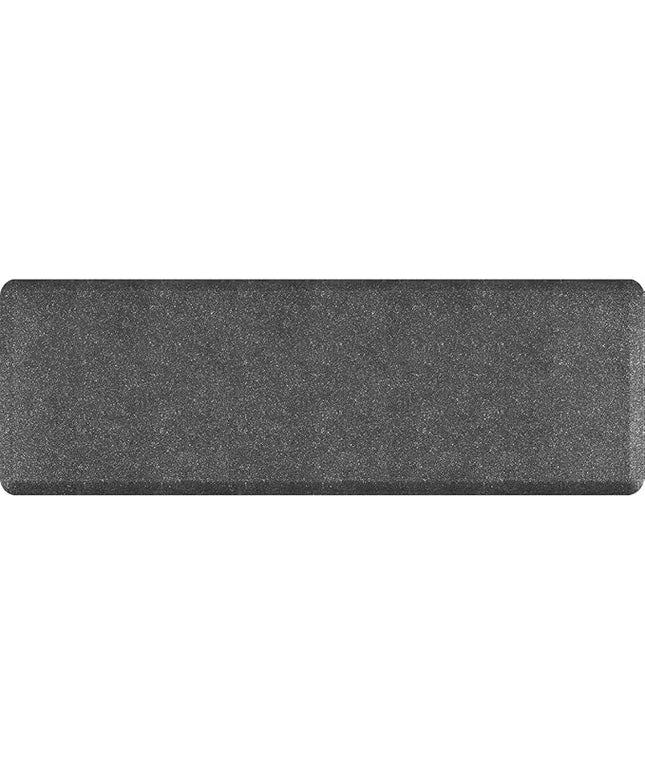 WellnessMats Granite Anti-Fatigue Mat - Comfort, Support & Style - Non-Slip, Non-Toxic - 6'x2'x 3/4"x 3/4" Granite Steel