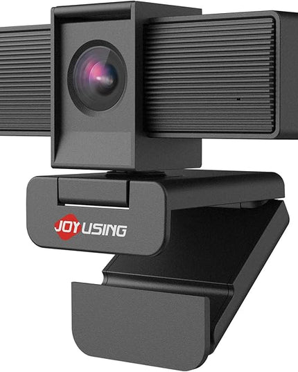 JOYUSING Flip600S 4K Webcam for PC, Ultra HD Webcam with tripod, PDAF Autofocus, Noise-Cancelling Mics, 79° FOV, Auto Light Correction, Privacy Cover, for Conference, Streaming, Zoom/Teams/Google Meet