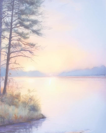 Morning View - Decorative Printer Paper - 50 Sheets - 8.5 x 11