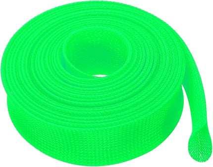 uxcell Expandable Sleeving, 2-inch 25ft Cable Sleeve, Green