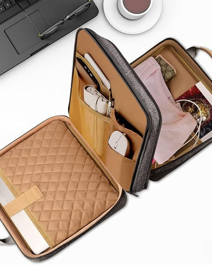 ZINZ Slim Expandable Laptop Case 15.6 Inch Sleeve Upgraded Protective Durable Recycled Carrying Case Compatible with MacBook 15" & 16" and Most 15" 15.6" 16" Notebook,D01G01
