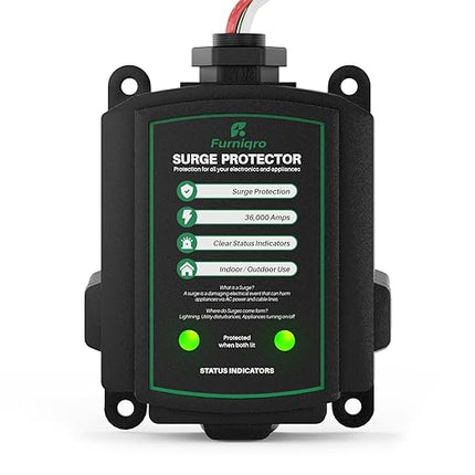FHSPD36S Whole House Surge Protector for 36,000 Amps, Ultimate Surge Protection, Whole Home Surge Protector, Indoor/Outdoor Use, 120/240V