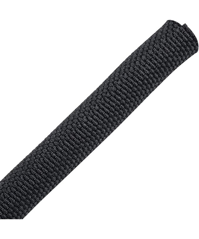 Sonoreboom Cord-Protector Wire Loom Tubing Split Braided Sleeves Used to Wrap and Protect Wires & Organize Cables & Hide and Conceal Harness (5/16" - 54 Feet)