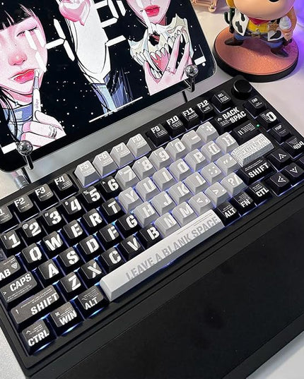 daixiahu Raving Theme 157 Key PBT Keycaps Cherry Custom Keycap Set for 61/87/104/108 Cherry MX Switch Mechanical Keyboards