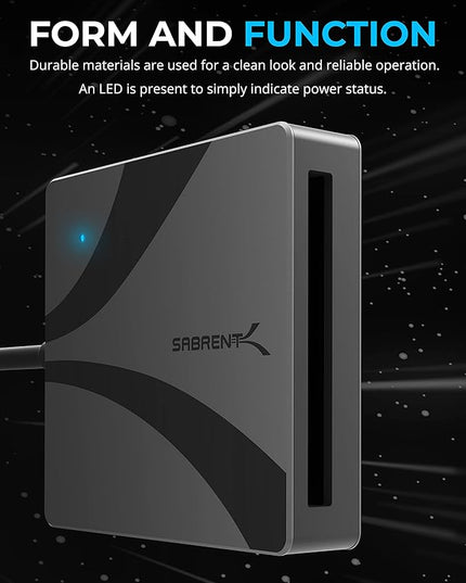 SABRENT USB Type C CFast 2.0 Card Reader [CR-CF20]