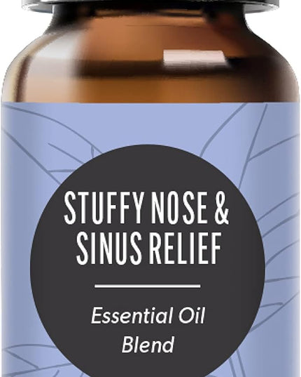 Edens Garden Stuffy Nose & Sinus Relief Essential Oil Blend- 100% Pure Premium Grade, Undiluted, Natural, Therapeutic, Aromatherapy, The Best for Diffusing, Skin, Face, Humidifiers 10 ml (.33 fl oz)