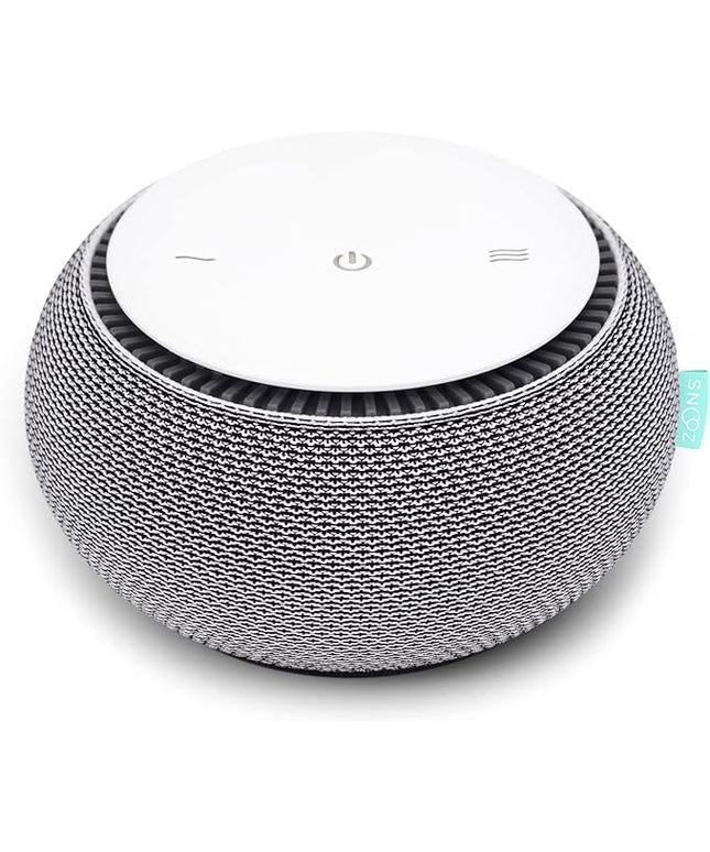 SNOOZ Smart White Noise Sound Machine - Real Fan Inside for Non-Looping White Noise, Sleep Aid for Adults, Travel, Sleeping, Bedroom, Portable, Baby Registry Essential - Cloud