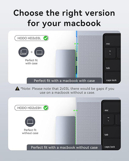 USB C Adapter Hub for MacBook Pro Air 2025-2018, Mac Adapter Multiport for MacBook 13" 15" 16", Mac Accessories Hub 8 in 2 with HDMI Thunderbolt 3 USB-C USB 3.0 2.0 SD/TF Card Reader