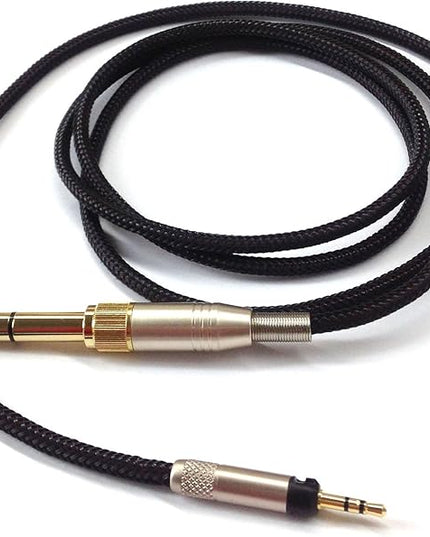 NewFantasia Replacement Audio Upgrade Cable Compatible with Sennheiser HD598, HD598Cs, HD560s, HD598SE, HD620S, HD400PRO, HD599, HD569, HD579, HD505 Headphones 1.5meters/4.9feet
