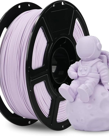 FLASHFORGE PLA Filament 1.75mm +/- 0.02mm, Matte Purple 3D Printer Filament 1kg (2.2lbs) Spool, Excellent Printing Performance, Easy to Use for Most FDM 3D Printers