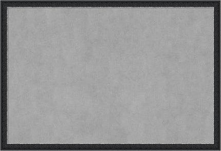 Amanti Art Black Framed Magnetic Board 26x38 Large Vision Board for use with Magnets, 100% Metal Sheet to Display Items as Office Decor or for Home Organization in mudroom, Kitchen or Kids Room