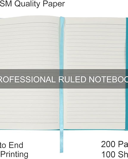 20 Pack Journals for Writing College Ruled Notebooks Journal in Bulk, Hardcover Notebooks (200Pages) for Note Talking, Lined Bullet Journals for Home School Office, 5.7"x8.4", Orange