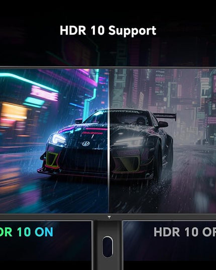 KTC 27 Inch Gaming Monitor 240Hz, FHD 1080p Fast IPS Computer Monitor with Adaptive Sync, HDR, Height Pivot Tilt Adjustable, Vesa Mount, HDMI/DP/USB, H27F7