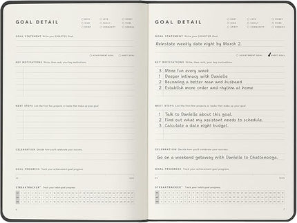 Full Focus Gray Linen Planner by Michael Hyatt - The #1 Daily Planner to Increase Focus, Eliminate Overwhelm, and Achieve Your Biggest Goals - Hardcover