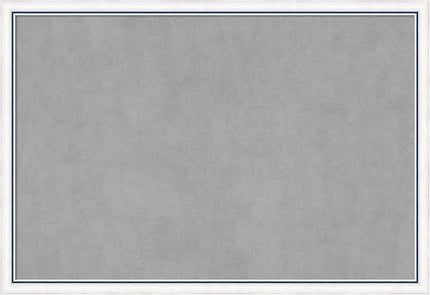 Amanti Art White Framed Magnetic Board 26x38 Large Vision Board for use with Magnets, 100% Metal Sheet to Display Items as Office Decor or for Home Organization in mudroom, Kitchen or Kids Room