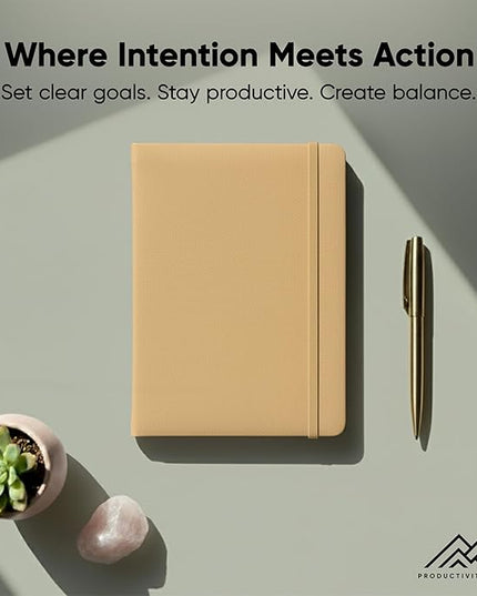 Dated, 2026 Planner, 5.8” x 8.3” - The #1 Productivity Planner to Achieve Your 2026 Goals - Planner 2026-2027 by PRODUCTIVITY STORE (A5, CREAM)