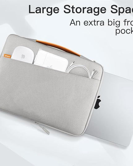 JETech Laptop Sleeve for 13-14Inch MacBook Air/Pro (M5/M4/M3/M2/M1,2020-2025), Waterproof Bag with Portable Handle and Pocket