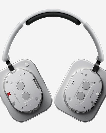 Nothing Headphone (1) Hybrid Active Noise Cancelling Headphones, Wireless Over-Ear Headphones with 6 Mics, 80Hrs Playtime, Hi-Res Audio, KEF-Tuned, Spatial Sound, Comfort Fit & Fast Charging White