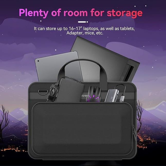 Smatree Heavy Duty Hard Case for 15.6 inch ASUS ROG Zephyrus G15 2022/2021, for 16 inch ASUS ROG Zephyrus M16/ROGFlow X16 2023/2022, 16inch Gaming Laptop Handbag (A800)