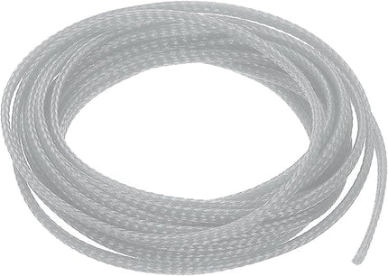uxcell PET Expandable Sleeving 10ft 1/8" Gray Cable Management Sleeve Cord Organizer for Wrap Protect Cable