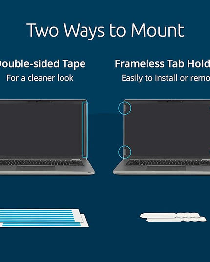 Kensington High Clarity Privacy Screens Filter for 14 inch 16:10 Laptops, Easy Installation Privacy Filter, Anti-Glare, 2H Hardness Protection, Compatible with HP Lenovo Samsung Asus, HC140A1610A