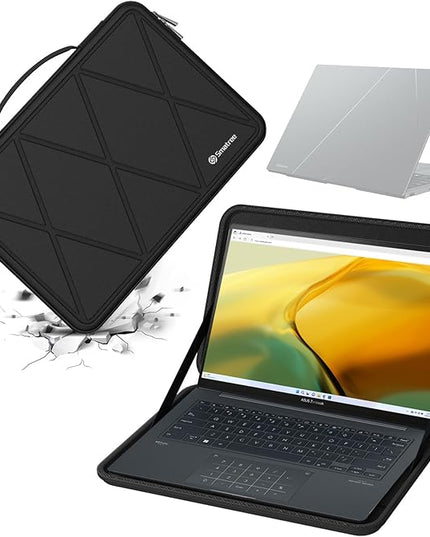 Smatree Hard EVA Protective Sleeve for 14 inch ASUS Zenbook 14 UX3405CA,for 14inch Vivobook S 14 S5406 Copilot+PC, 14inch Vivobook 14 Flip TP3407 Copilot+PC,for 14 inch Zenbook 14/14X OLED Case(X8043)