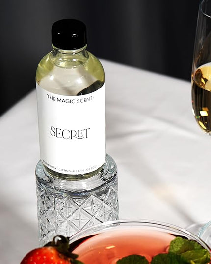 The Magic Scent Secret Diffuser Oil - Hotel & Home Luxury Scents - Diffuser Oil Scents for Home Designed for Use in All Diffusers - 16.5 fl oz, 500 mL