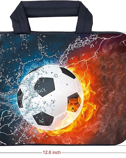 AMARY 11.6" 12 inch Laptop case Neoprene Notebook Carrying Pouch Chromebook Bags Laptop Sleeve Ultrabook Case Tablet Cover Fit Apple MacBook Air HP DELL Lenovo Asus Samsung (Soccer)