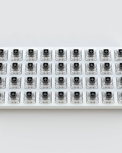 Kailh Box Black Switches for Mechanical Keyboard,3-Pin 60gf Linear/Factory Lubed/Dust&Waterproof Switches(Kailh Box Black,108Pcs)
